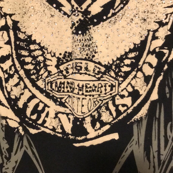 Los Angela’s bus stop graphics V neck tank top - Picture 2 of 4